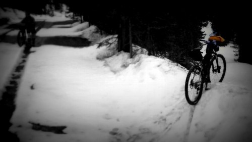 Transitioning from biking to hiking