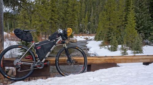 Bike-packing out of Hyalite