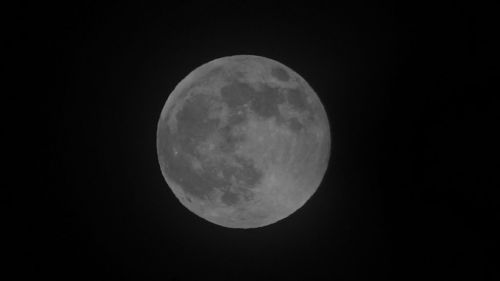 Full Moon in the Absarrka Range