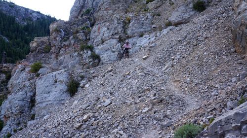 Loos scree can be intimidating