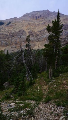 Unknown Peak over Crown Mountain NRT