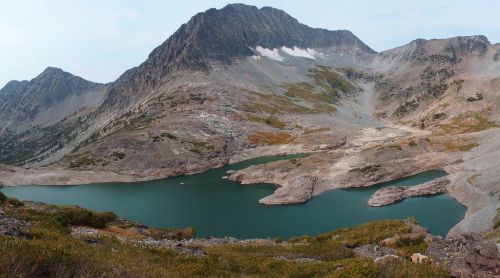 Rock Lake and UnNamed 10,578