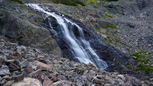 Lower Mid Rock Lake Falls