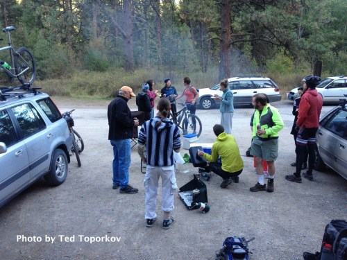 Julie Huck throws a great halfway party