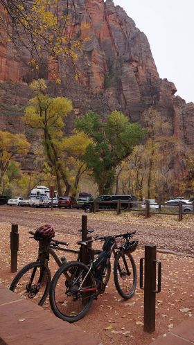 Bikes in Zion