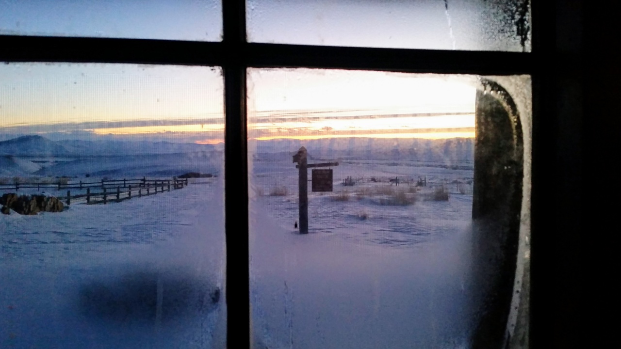 First Day Of 2017 @ Horse Prairie Station