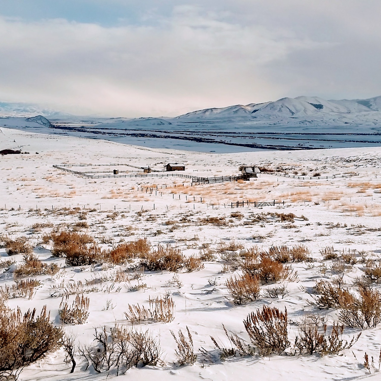 First Day Of 2017 @ Horse Prairie Station